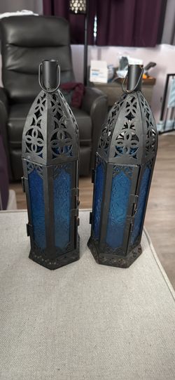 Decorative colored lanterns