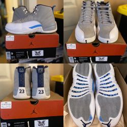Jordan 12 Retro “North Carolina” - Size 9