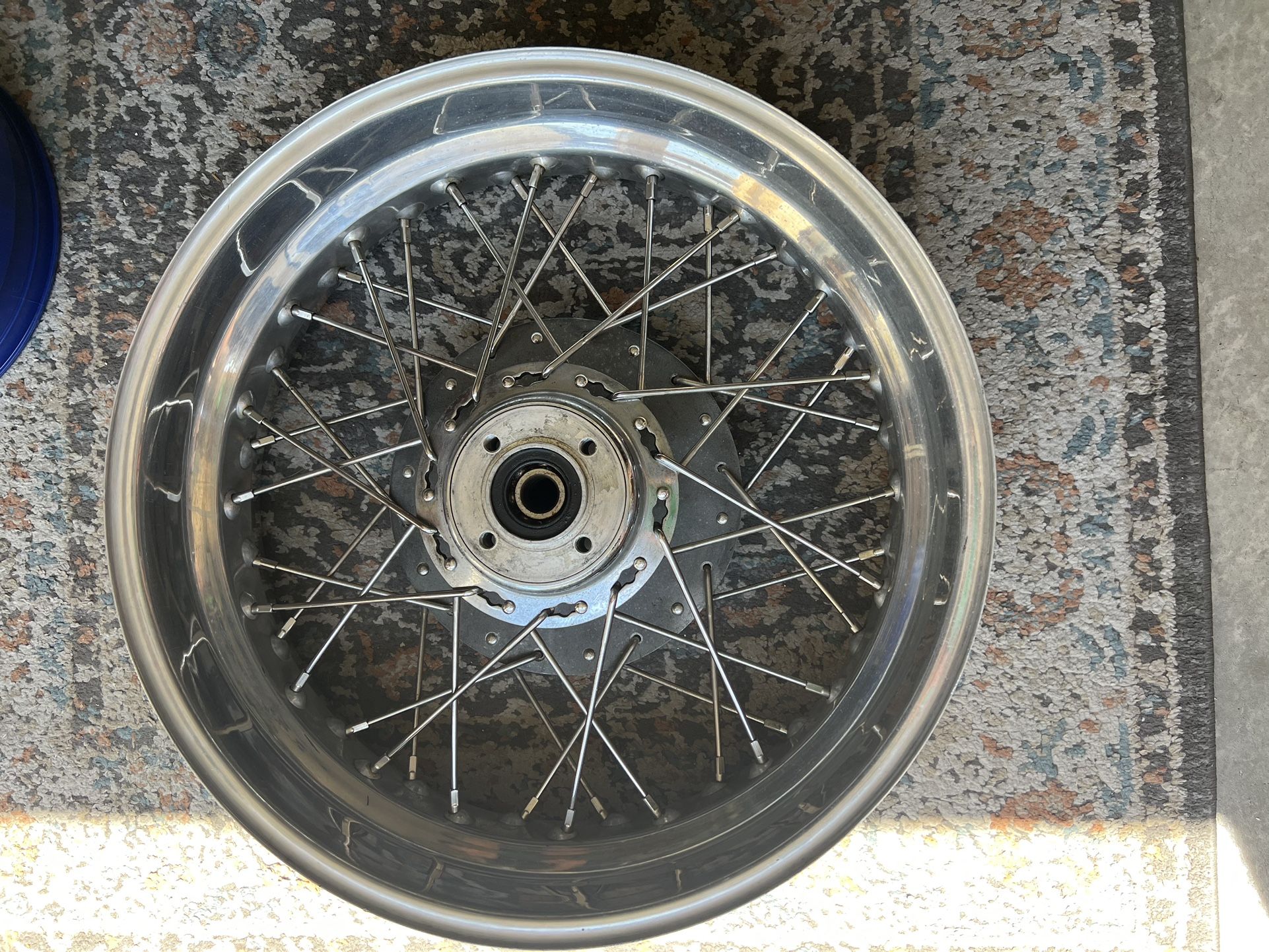 Kawasaki 1976 KZ900 Drag Bike Rear Wheel