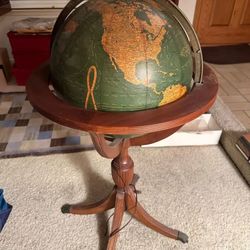 Light up  Globe on Stand