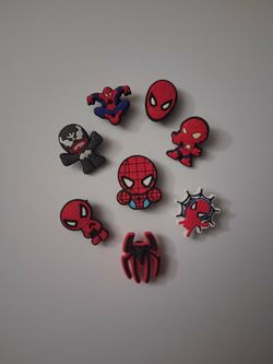 Spiderman Croc Charms