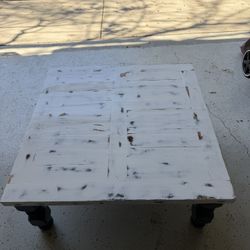 Coffee Table Freshly Repainted And Restored