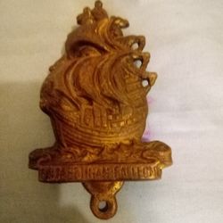 16th Century Elizabethian Galleon Door Knocker