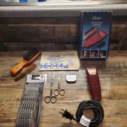 Oster Pet Clippers/New Combs + Plus Extra Blade