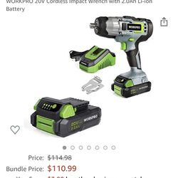 20V cordless Impact Wrench