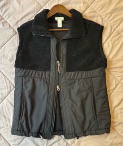 Sherpa & Puffer Hybrid Vest | Size XS