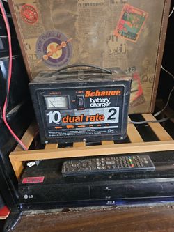 Vintage Schauer Dual Rate Battery charger