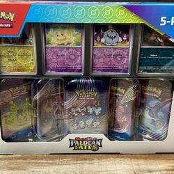 (1) Sealed Paldean Fates Mini Tin Box