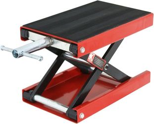 1100 LB Wide Deck Motorcycle Center Scissor Lift Jack Repair Hoist Stand Bikes ATVs,Motorcycle Dirt Bike Scooter Crank Stand