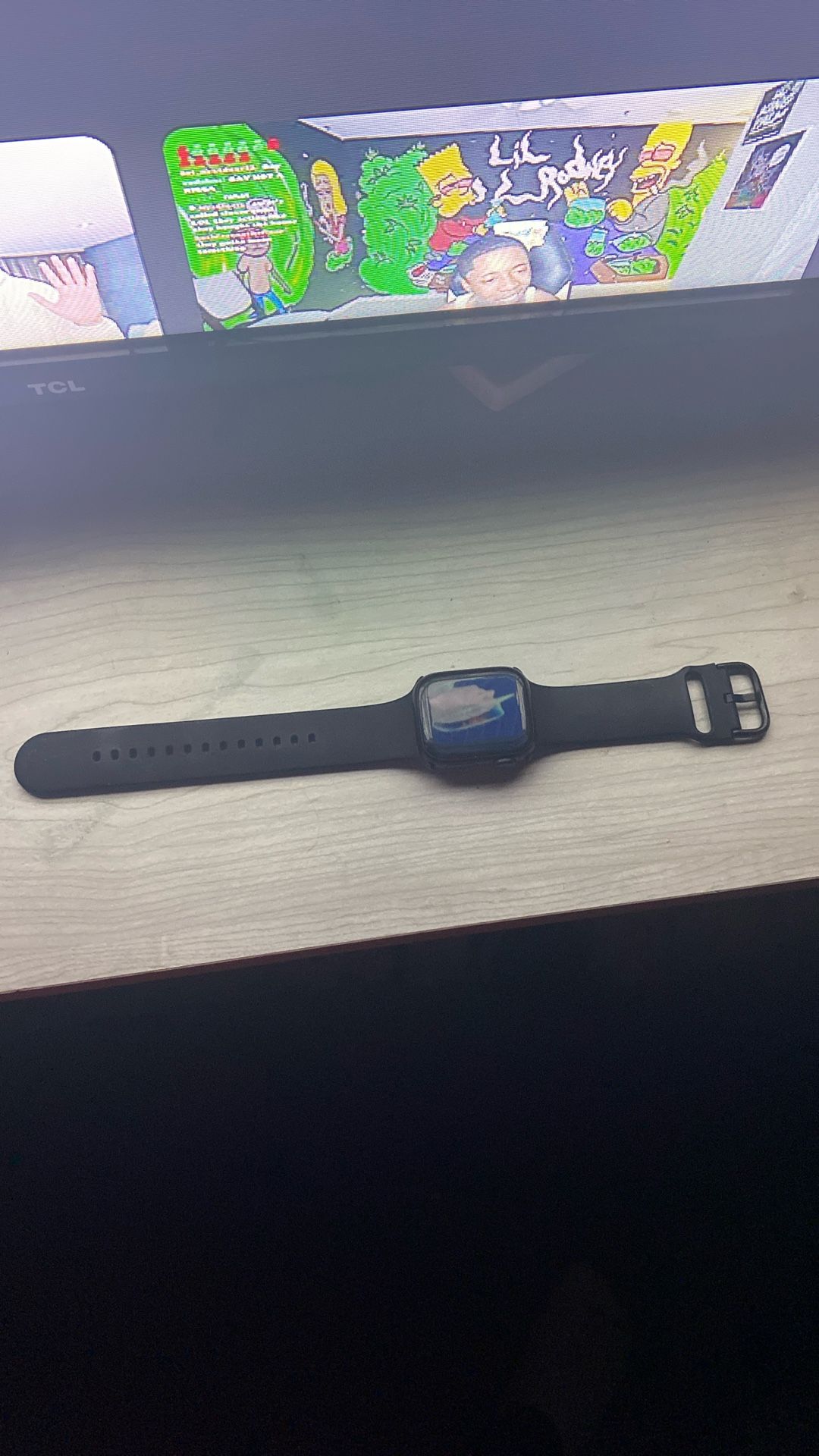 41 mm Aluminum and Ceramic case series 7 Apple watch