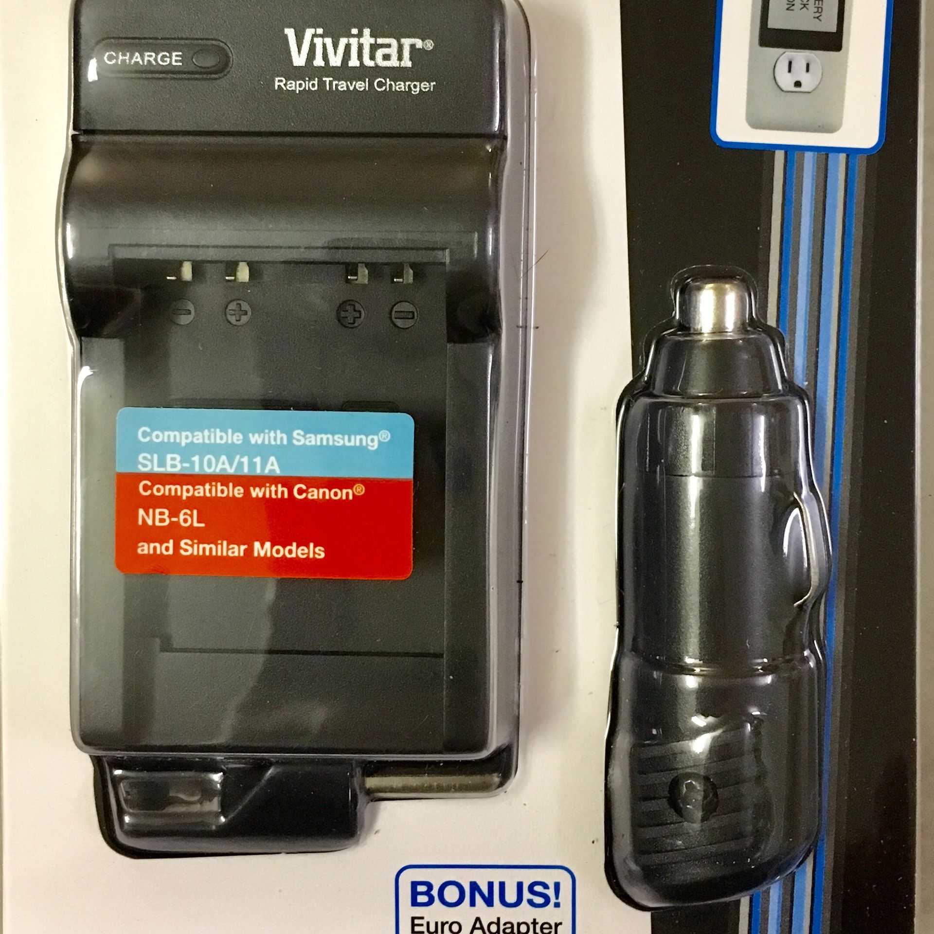 Vivitar Rapid Battery Charger for Canon NB 6L