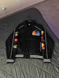 Half Evil varsity Jacket