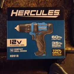 Hercules (12v Lithium-ion ) 3/8 Compact Drill Driver