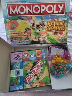 Monopoly Animal Crossing New Horizons Board Game