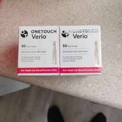 One Touch Verio Test Strips 