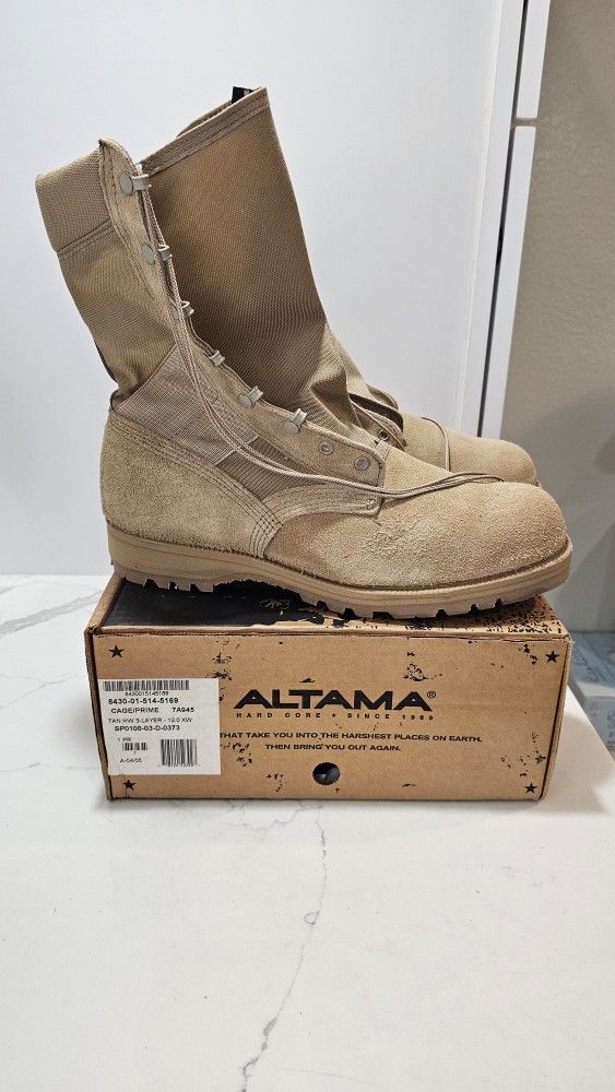 Altama Military Boots Size 12