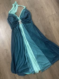 Teal Party dress