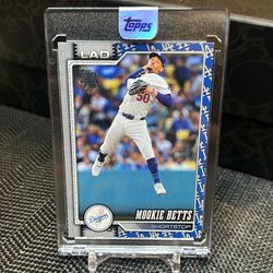 2026 Topps Series 1 #41 Mookie Betts LA Tram Boarder SP Short Print Dodgers 