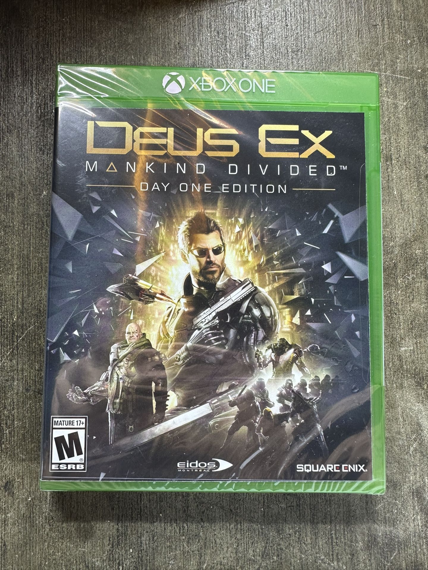 Deus Ex: Mankind Divided - Day One Edition XBOX One Brand New + Factory Sealed