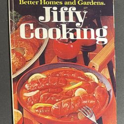 Vintage Better Homes And Gardens Jiffy Cooking 1974