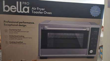 Bella Pro toaster air fryer oven brand new