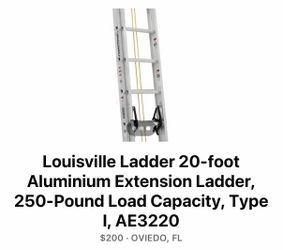 Louisville ladder 20”