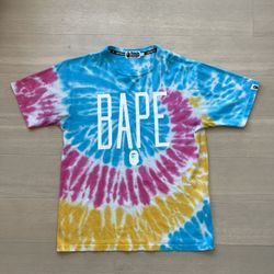 Bape Tie Dye T Shirt for Sale in Dallas, TX - OfferUp