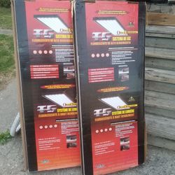 2 boxes FLUORESCENT LIGHT SYSTEM  NEW 