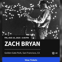 Zach Bryan Concert Tickets 