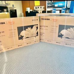 75 Tv Toshiba Smart 4k HDTV In Box 6 Month Warranty.  Free Delivery 