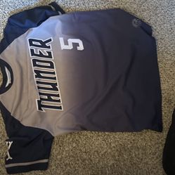 Thunder Baseball Jersey Size Large 