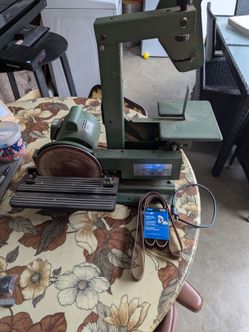 Belt and disk sander