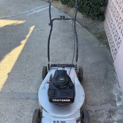 Craftsman Push Mower Working Good Condition Tested Before Buy It 120$$