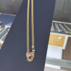 10k Gold Chino Chain