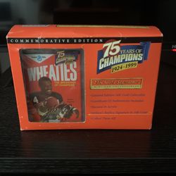 1999 Wheaties Walter Payton Commemorative Edition
