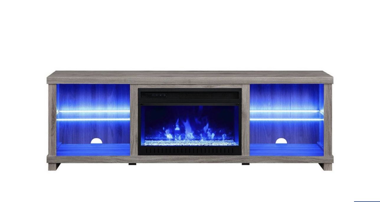 72in Tv Stand With Fireplace