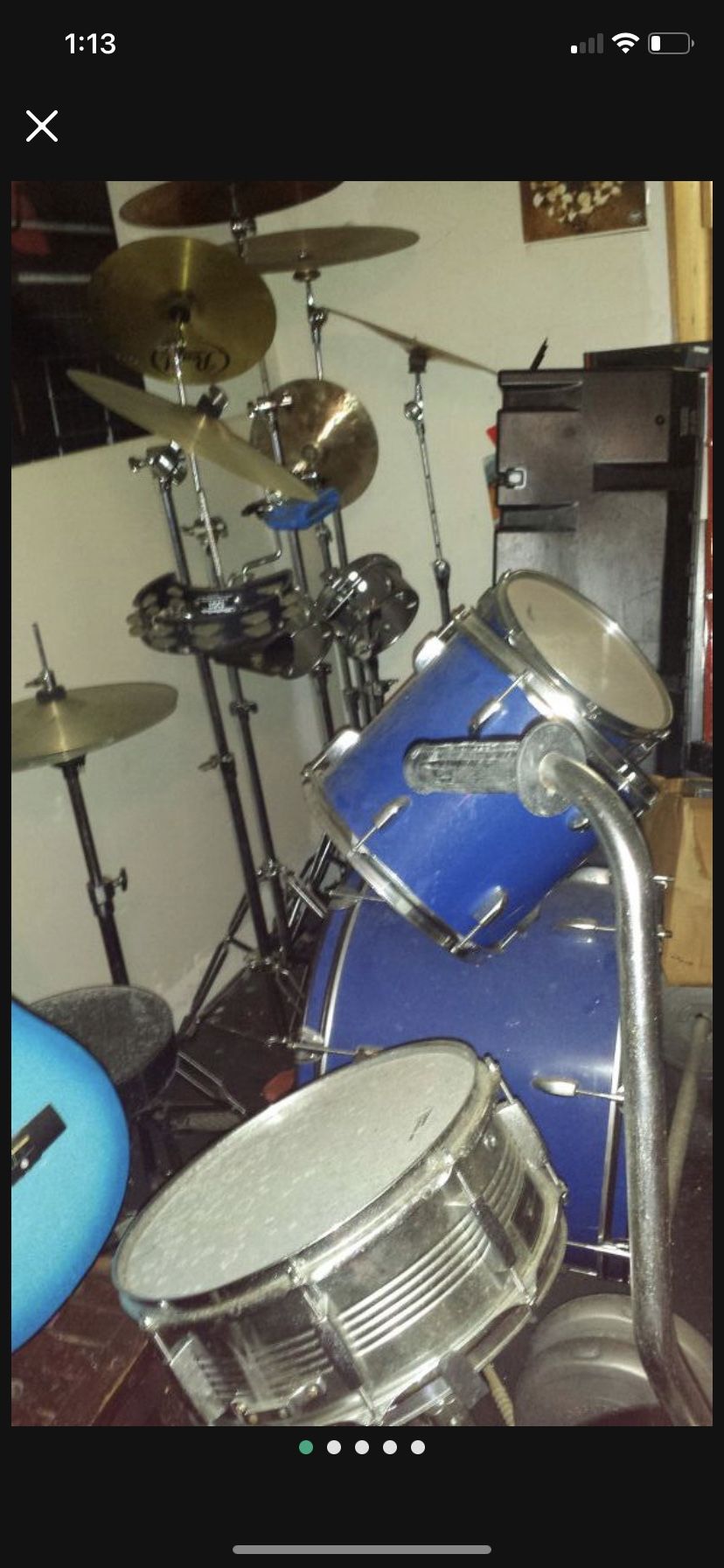 Drums Set $600 -not Free- NEED GONE ASAP