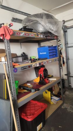 Shelf storage garage