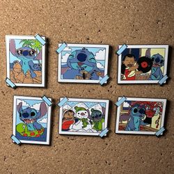 Disney 2024 Stitch Mystery Box - Lilo and Stitch Photograph Pin Bundle Lot