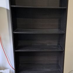 Tall Wooden Bookshelf 