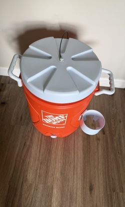 Home Depot 5 Gal. Orange Water Cooler