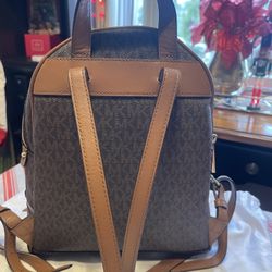 Michael Kors Medium Signature Logo Backpack
