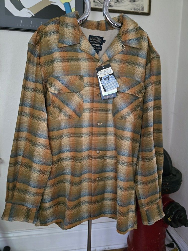 Pendleton board shirt NWT sz MEDIUM $120