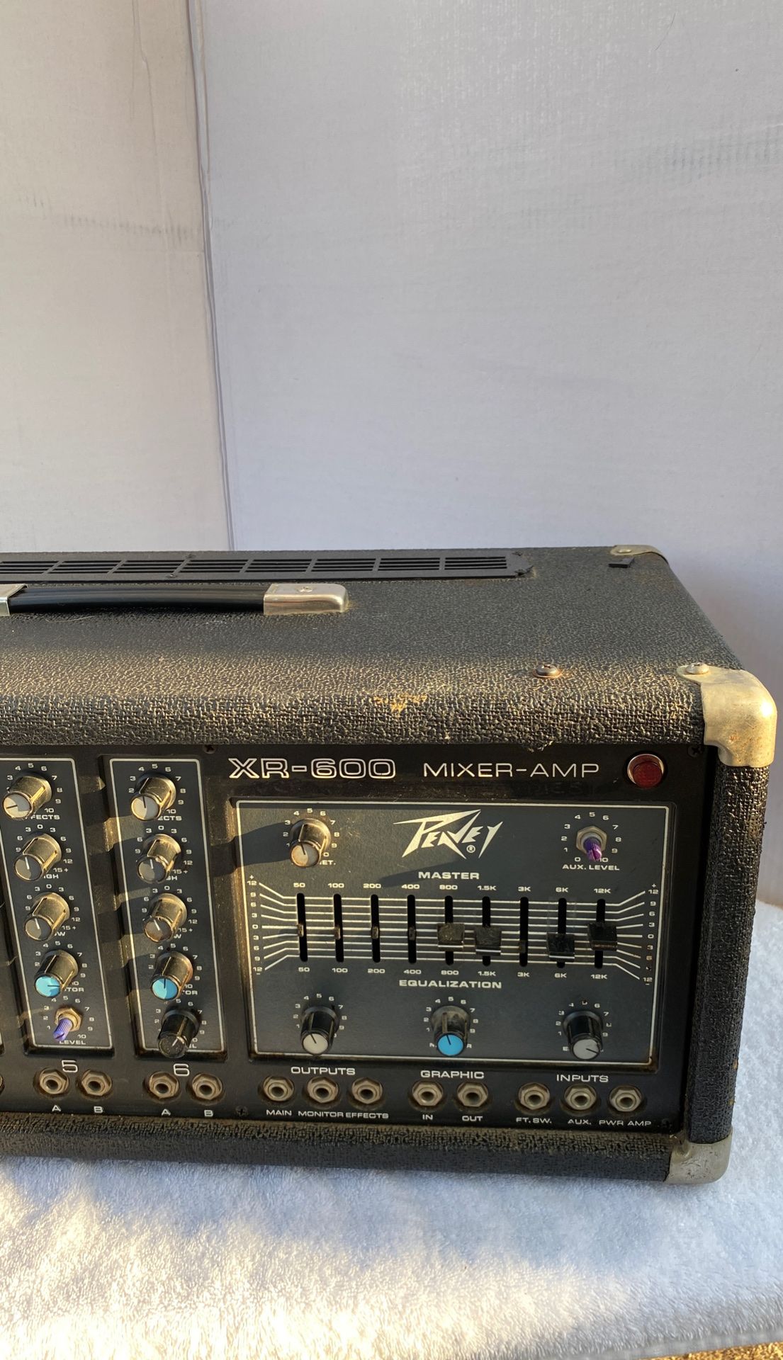 Peavey XR-600 mixer Amp