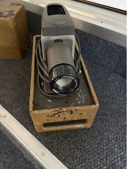 Vintage Argus Slide Projector with Case