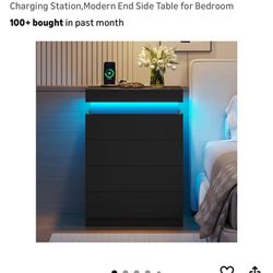 LED Nightstand (Brand New In Box)