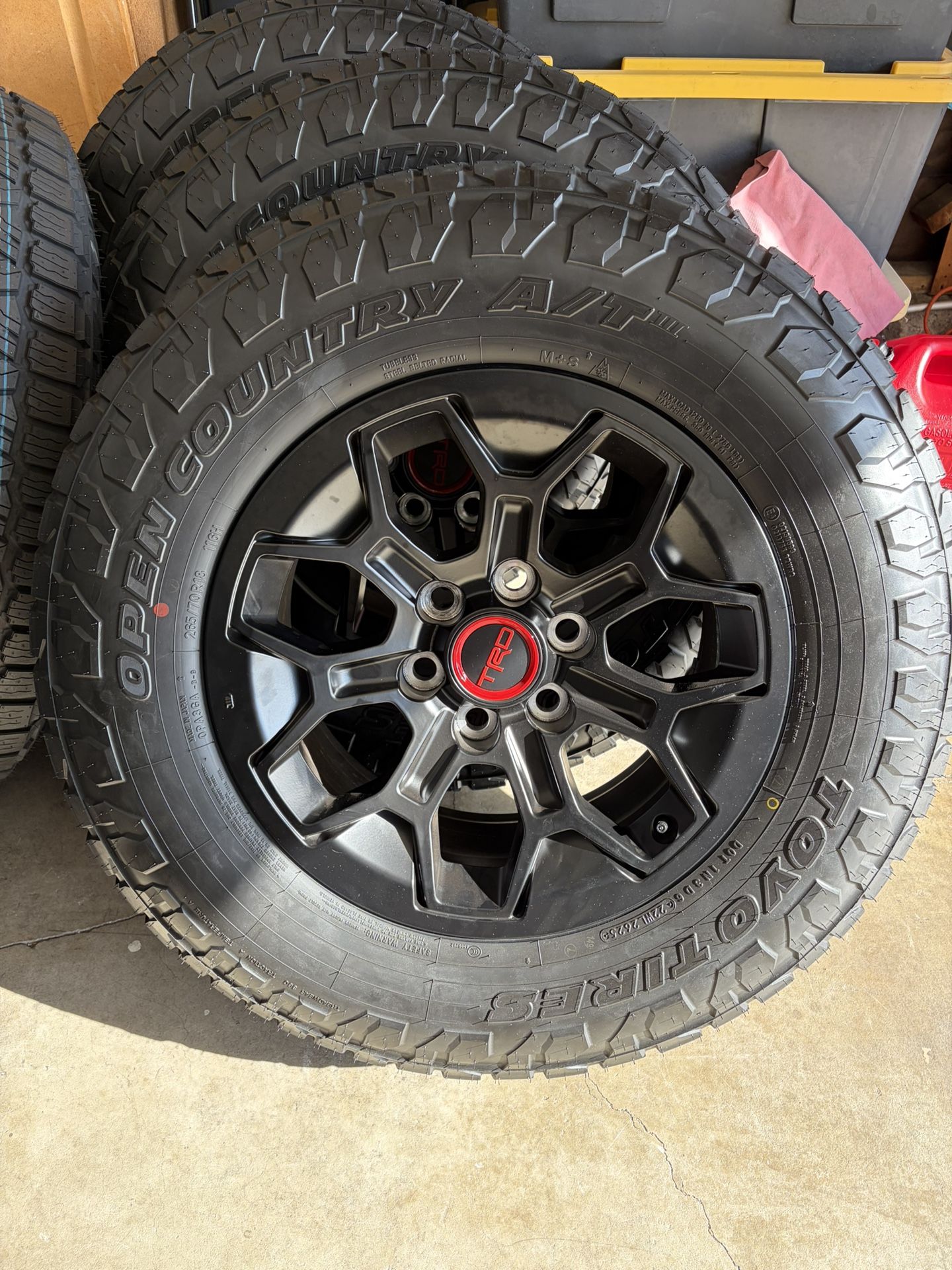 Toyota TRD wheels
