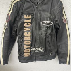 Harley Davidson men’s Leather Jacket (M)
