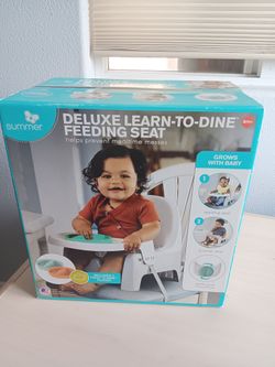 Summer, Deluxe Learn To Dine Feeding Seat, Feeding Booster Seat
