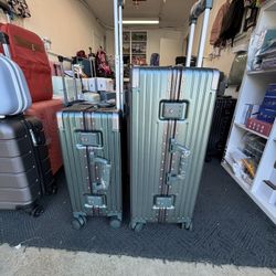 aluminum frame luggage